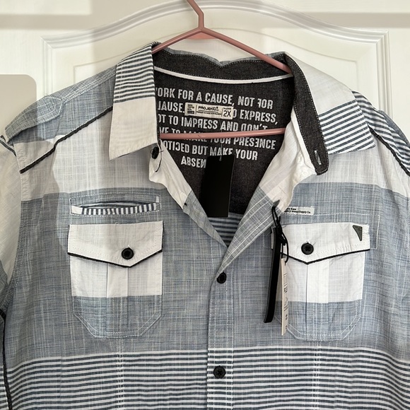 ProJek Button Down Shirt (2X) - Picture 2 of 9